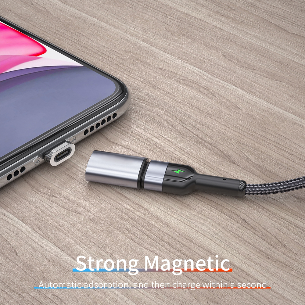 Detachable Magnetic Connector to USB C Adapter 05