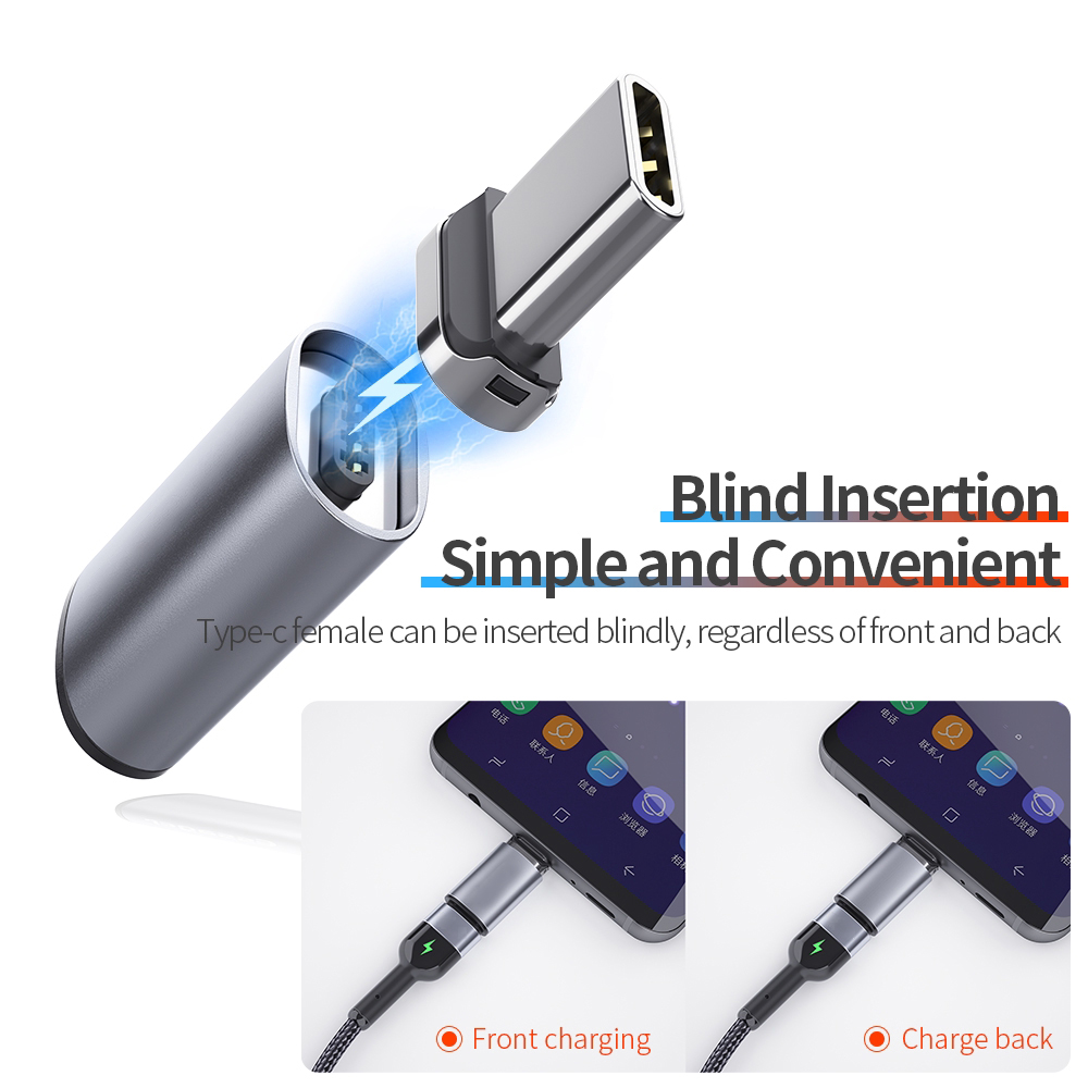 Detachable Magnetic Connector to USB C Adapter 06