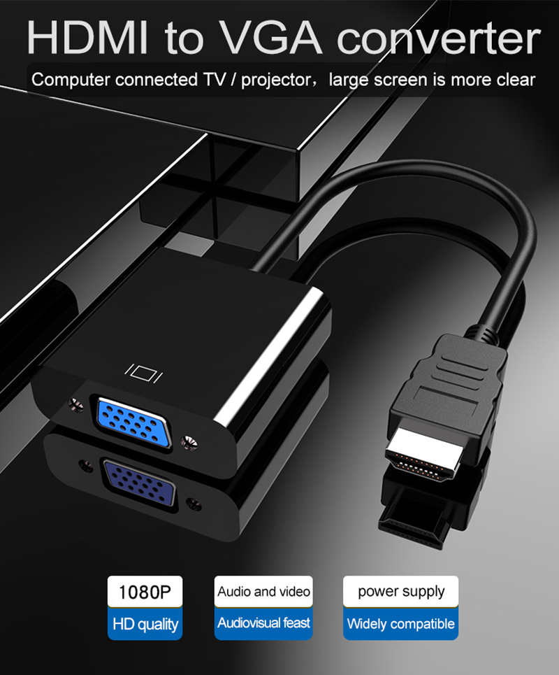 HDMI to VGA with Audio 01