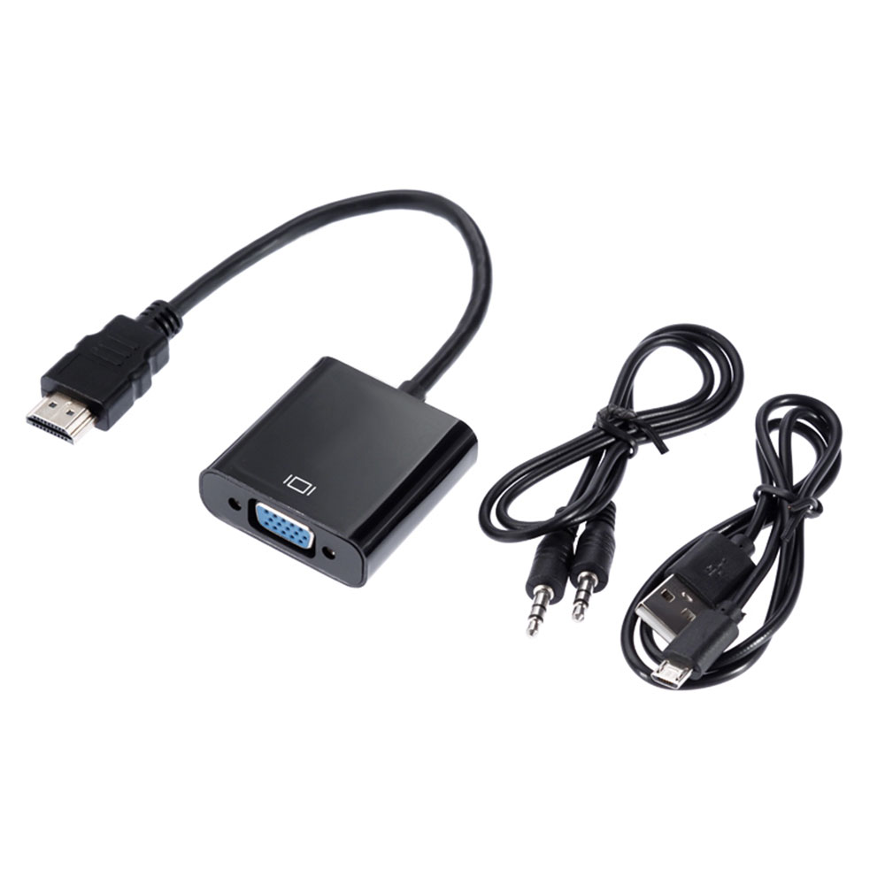 HDMI to VGA with Audio and Power Supply 07