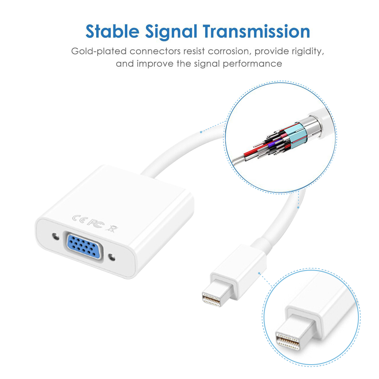 Thunderblot Mini Display Port to VGA 02