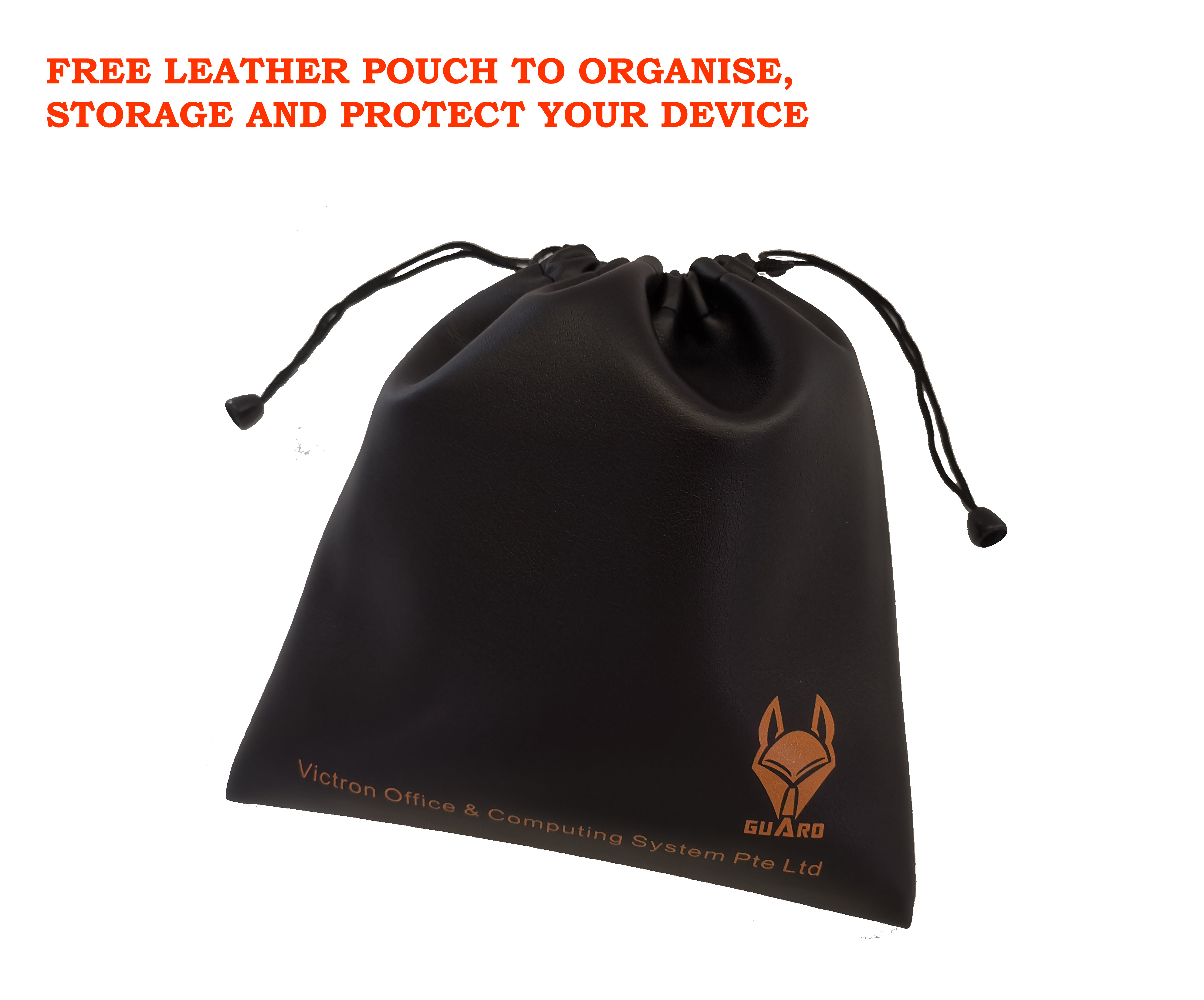 Draw String Leather Pouch 2