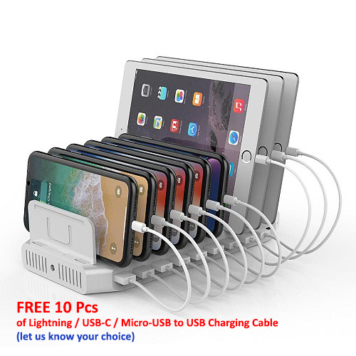 Free 10 Pcs of Charging Cables for Unitek Hub