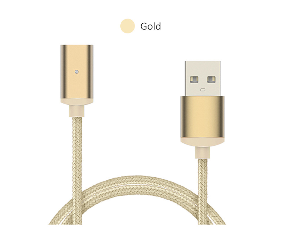 Magnetic USB Cable Gold