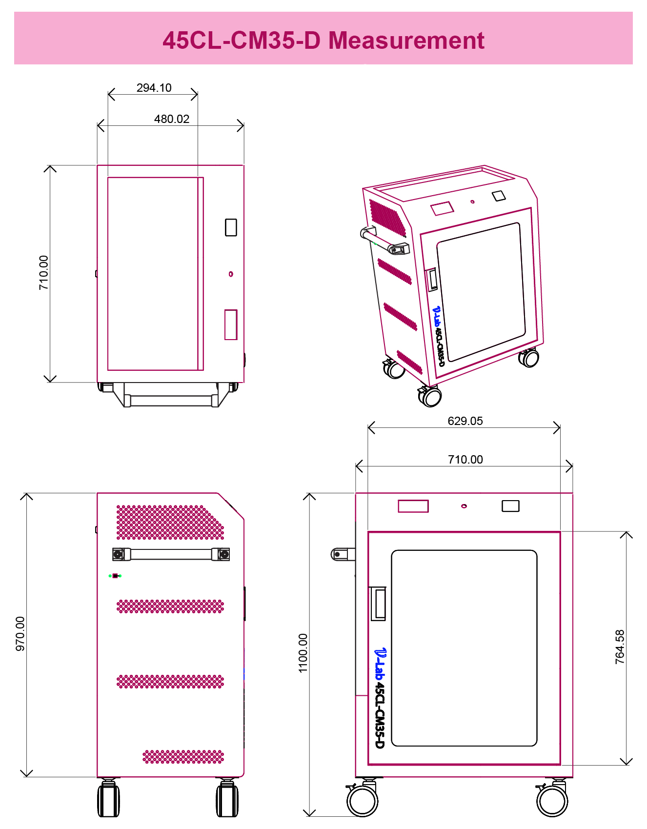 45CL CM35 D Measurement