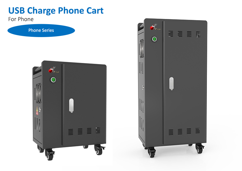 USB Charge Phone Cart 01