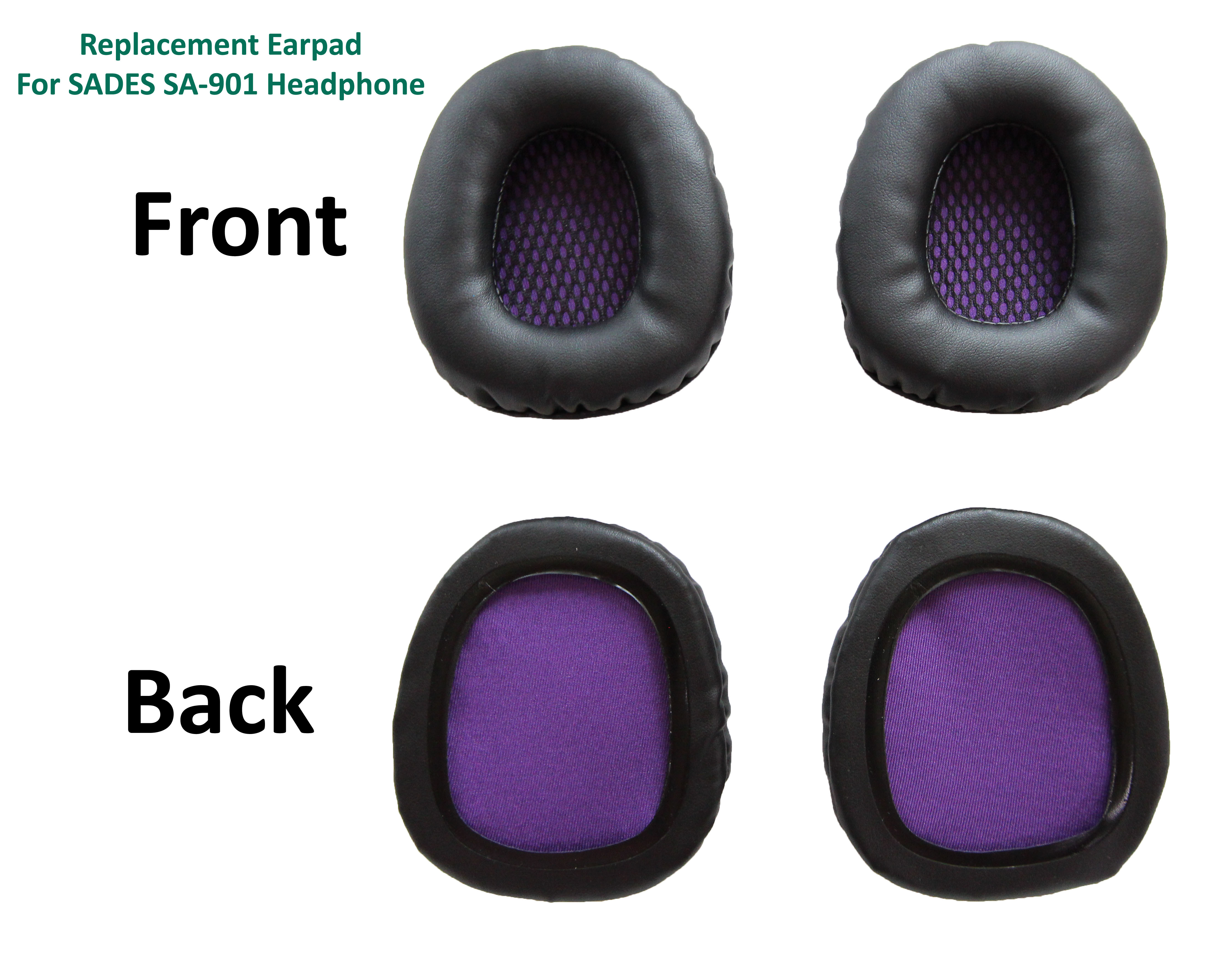 Replacement Earpad for SADES SA 901 Purple