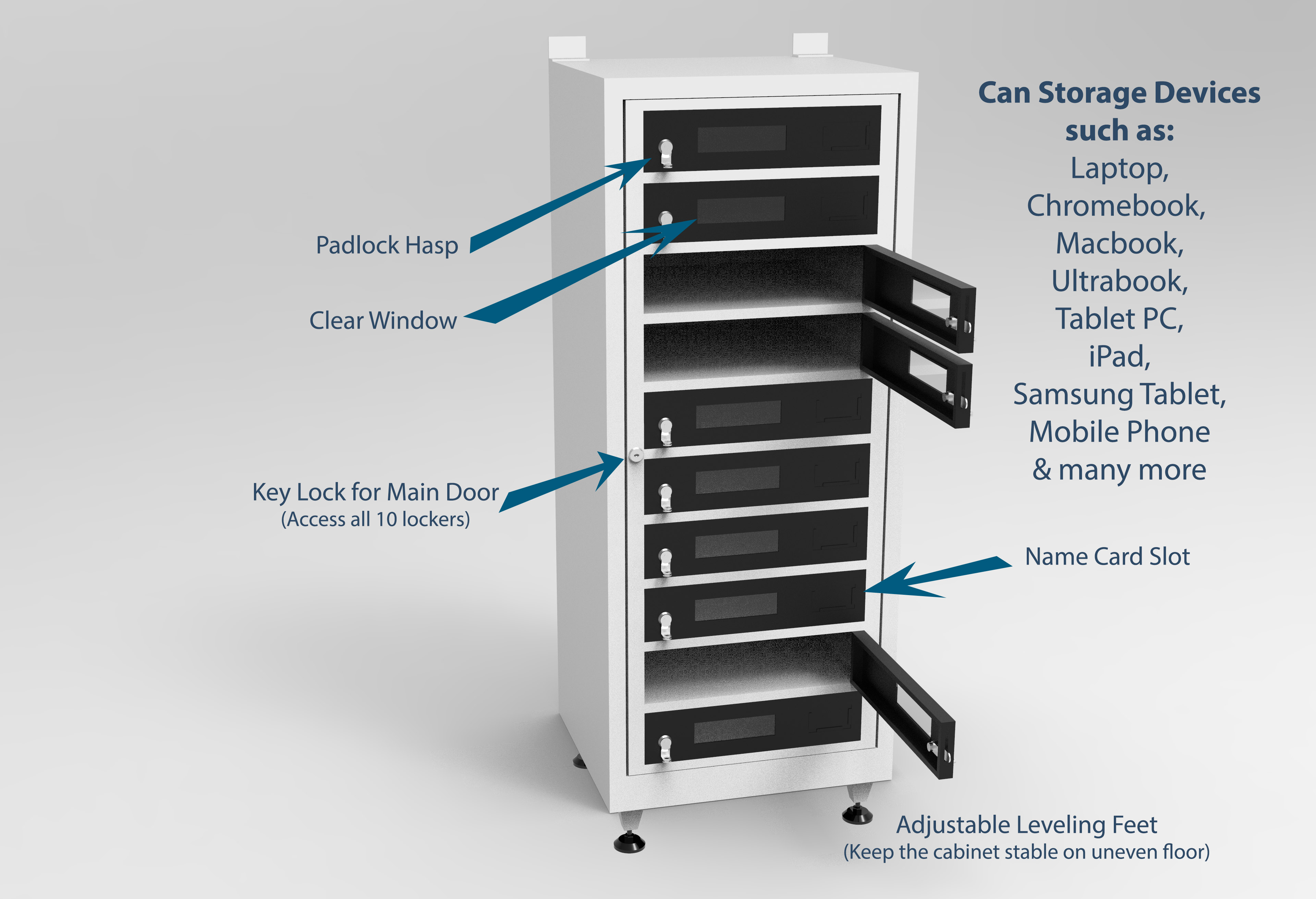 Lockable Laptop Storage Matttroy