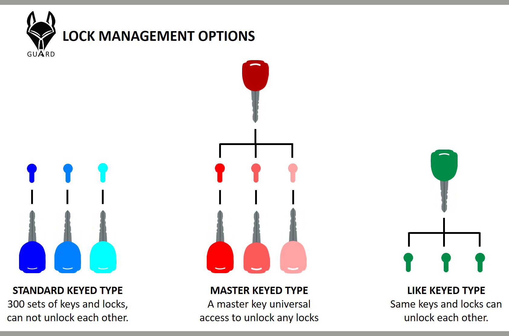 Lock Management Options Guard a